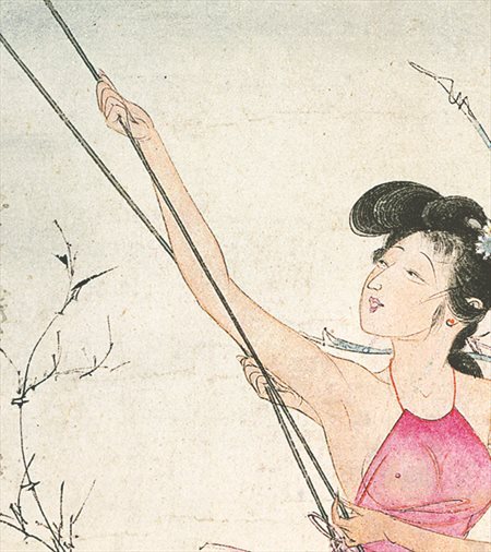 锦州-胡也佛的仕女画和最知名的金瓶梅秘戏图